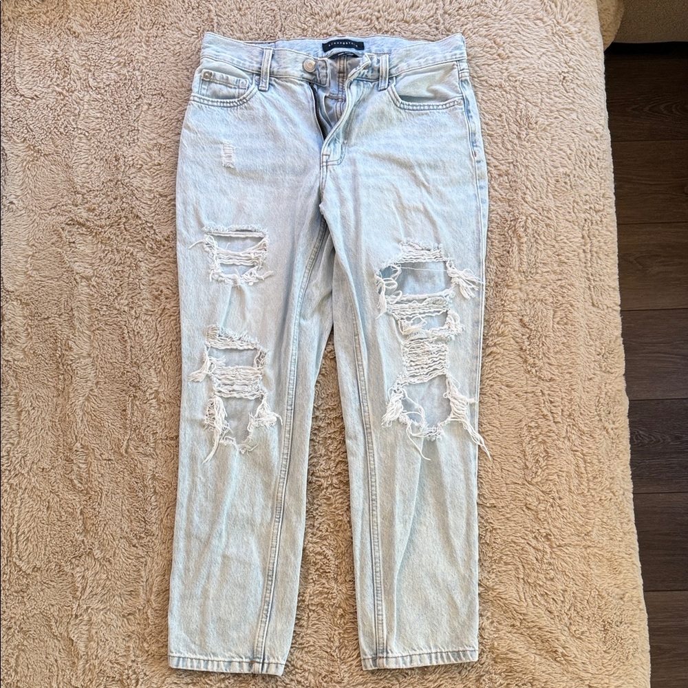 Aeropostale Light Blue Mom Jeans